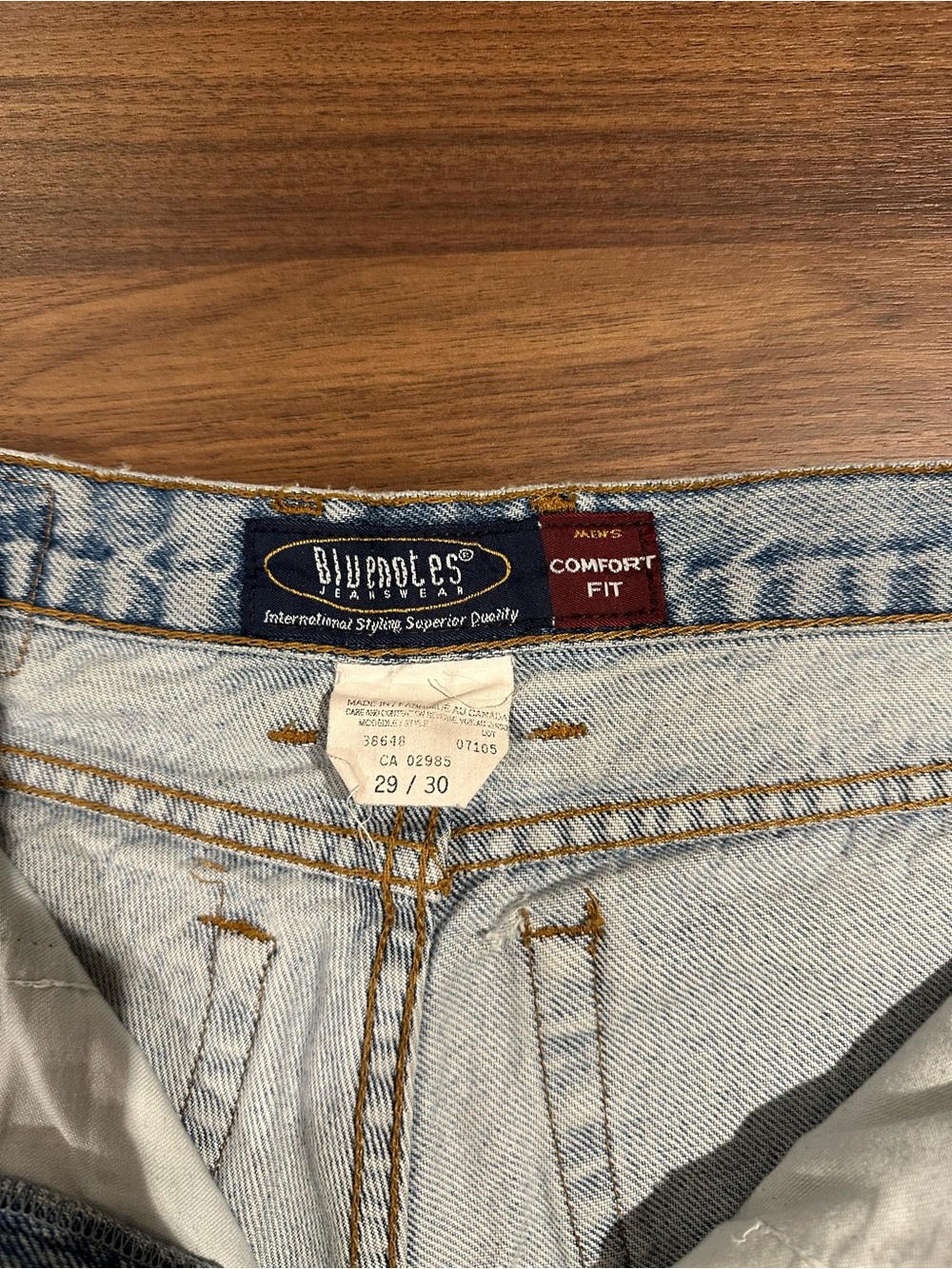 Bluenotes Light Blue Relaxed Fit Distressed Jeans - Picture 5 of 5